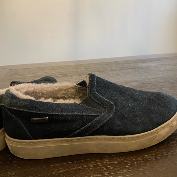 Cougar Fleece-lined slip on suede sneakers - Picture 3 of 4